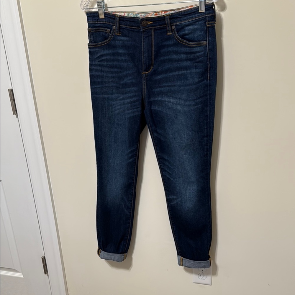 Johnny Was Women’s Mid-Rise The Skinny Jean / Size 28 / Excellent Condition